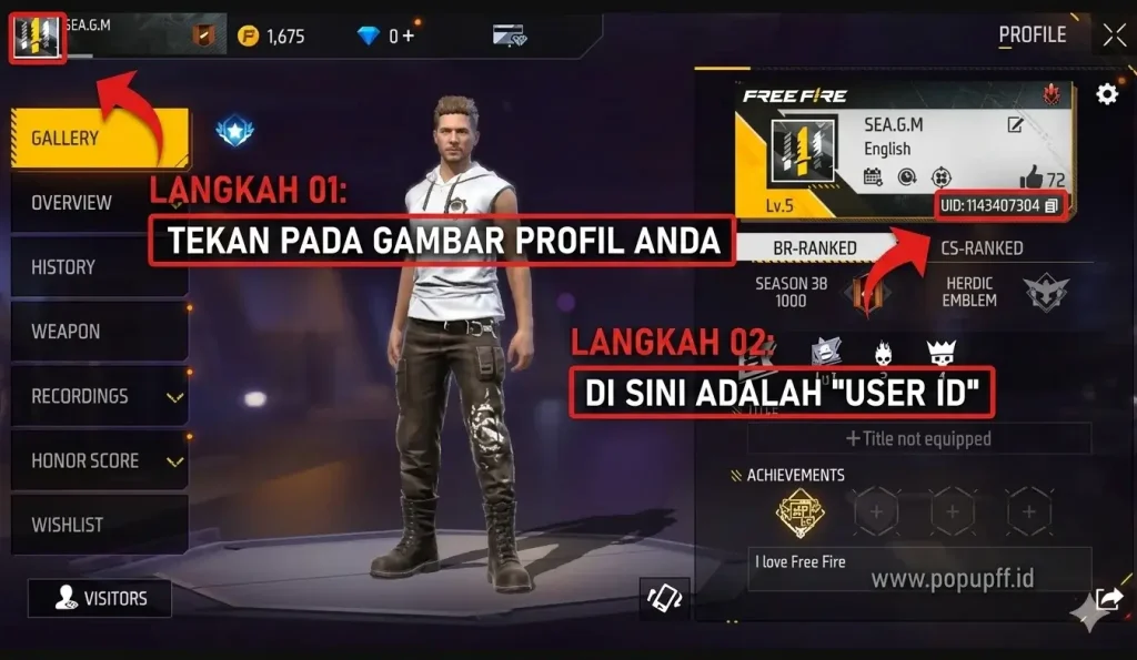 Top-up Free fire